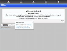 Tablet Screenshot of cglax.com